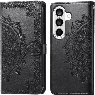 Imoshion Mandala Bookcase voor de Samsung Galaxy S26 - Zwart