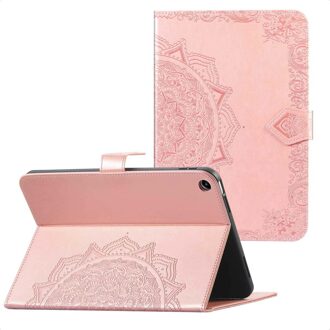 Imoshion Mandala Bookcase voor de Samsung Galaxy Tab A9 Plus - Rose Gold Rosé goud - 10.5