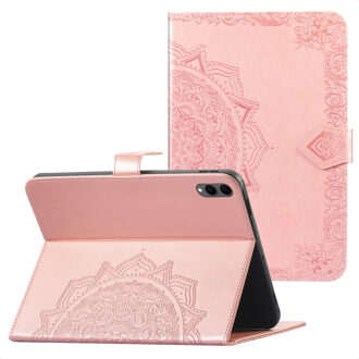 Imoshion Mandala Bookcase voor de Samsung Galaxy Tab S11 Ultra - Rose Gold Rosé goud - 14.6