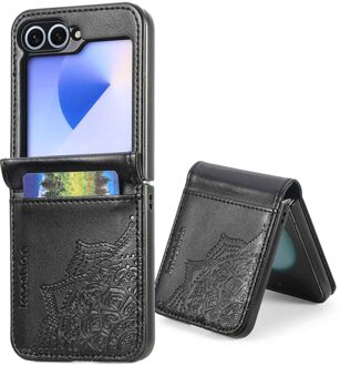 Imoshion Mandala Bookcase voor de Samsung Galaxy Z Flip 5 - Zwart
