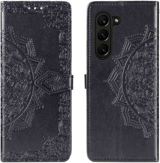 Imoshion Mandala Bookcase voor de Samsung Galaxy Z Fold 6 - Zwart