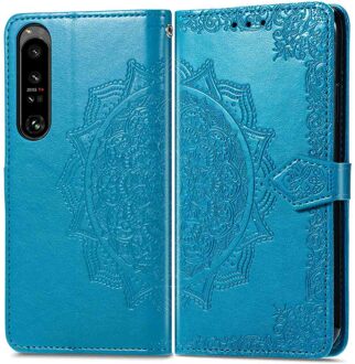 Imoshion Mandala Bookcase voor de Sony Xperia 1 IV - Turquoise