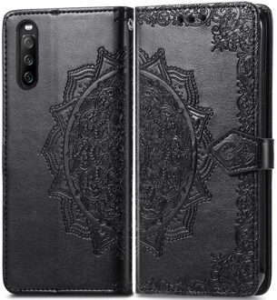 Imoshion Mandala Bookcase voor de Sony Xperia 10 III - Zwart