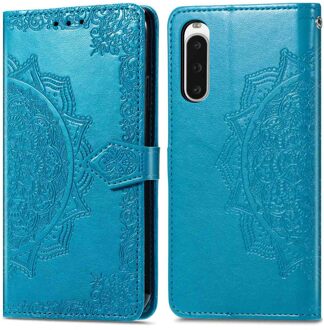Imoshion Mandala Bookcase voor de Sony Xperia 10 V - Turquoise