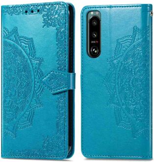 Imoshion Mandala Bookcase voor de Sony Xperia 5 IV - Turquoise