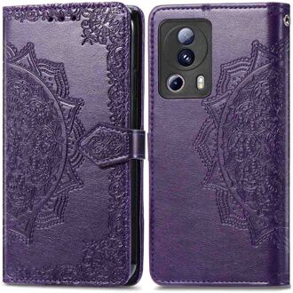 Imoshion Mandala Bookcase voor de Xiaomi 13 Lite - Paars