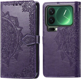 Imoshion Mandala Bookcase voor de Xiaomi 17 Pro Max - Paars