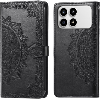 Imoshion Mandala Bookcase voor de Xiaomi Poco F8 Pro - Zwart