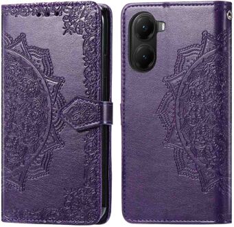Imoshion Mandala Bookcase voor de Xiaomi Poco X7 Pro - Paars