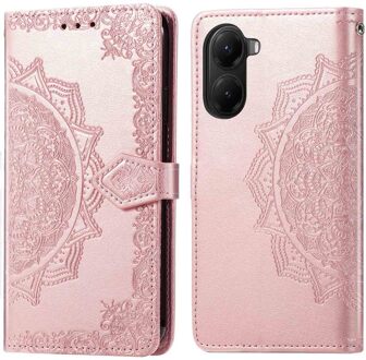 Imoshion Mandala Bookcase voor de Xiaomi Poco X7 Pro - Rosé Goud