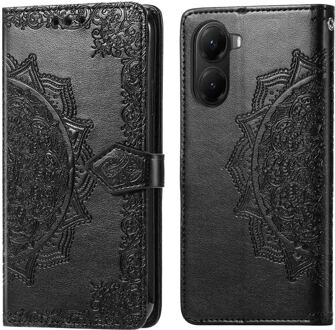 Imoshion Mandala Bookcase voor de Xiaomi Poco X7 Pro - Zwart