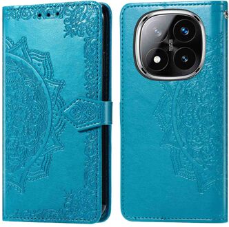 Imoshion Mandala Bookcase voor de Xiaomi Poco X7 - Turquoise