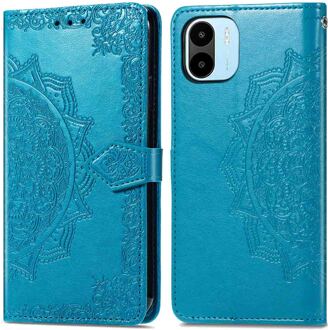 Imoshion Mandala Bookcase voor de Xiaomi Redmi A1 / A2 - Turquoise