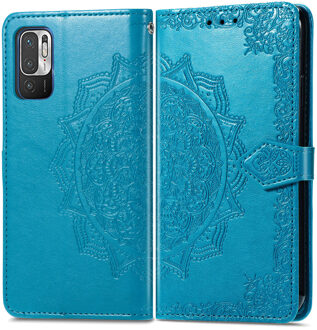 Imoshion Mandala Bookcase voor de Xiaomi Redmi Note 10 (5G) - Turquoise