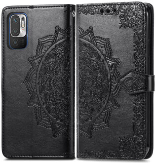 Imoshion Mandala Bookcase voor de Xiaomi Redmi Note 10 (5G) - Zwart