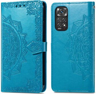 Imoshion Mandala Bookcase voor de Xiaomi Redmi Note 11 (4G) / Note 11S (4G) - Turquoise