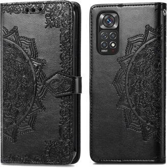 Imoshion Mandala Bookcase voor de Xiaomi Redmi Note 11 Pro - Zwart