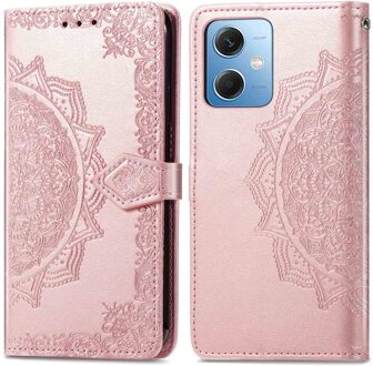 Imoshion Mandala Bookcase voor de Xiaomi Redmi Note 12 - Rosé Goud