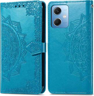 Imoshion Mandala Bookcase voor de Xiaomi Redmi Note 12 - Turquoise