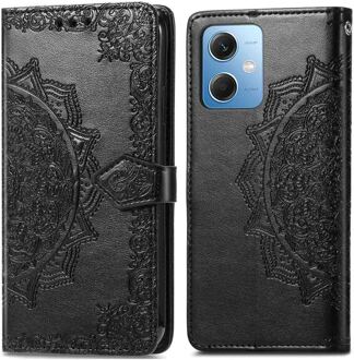 Imoshion Mandala Bookcase voor de Xiaomi Redmi Note 12 - Zwart