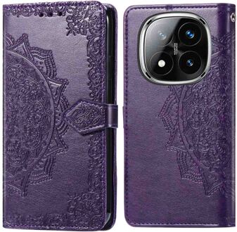 Imoshion Mandala Bookcase voor de Xiaomi Redmi Note 14 Pro (4G) - Paars