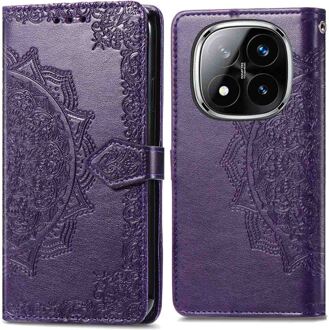 Imoshion Mandala Bookcase voor de Xiaomi Redmi Note 14 Pro (5G) - Paars