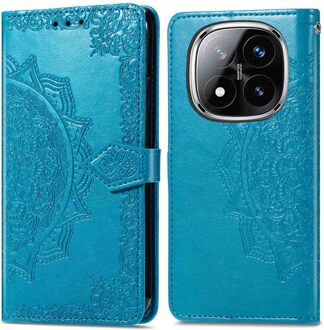 Imoshion Mandala Bookcase voor de Xiaomi Redmi Note 14 Pro Plus (5G) - Turquoise