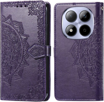 Imoshion Mandala Bookcase voor de Xiaomi Redmi Note 15 Pro (5G) - Paars