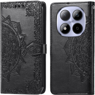 Imoshion Mandala Bookcase voor de Xiaomi Redmi Note 15 Pro (5G) - Zwart