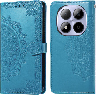 Imoshion Mandala Bookcase voor de Xiaomi Redmi Note 15 Pro Plus (5G) - Turquoise