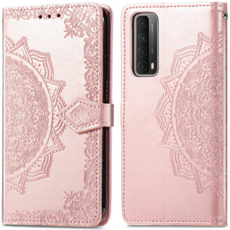 Imoshion Mandala Booktype Huawei P Smart (2021) hoesje - Rosé Goud