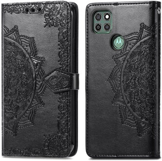 Imoshion Mandala Booktype Motorola Moto G9 Power hoesje - Zwart