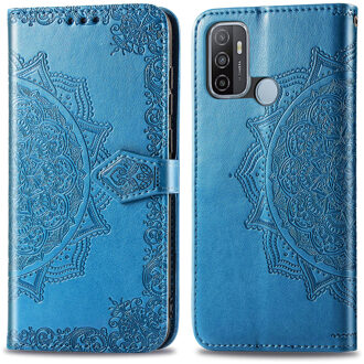 Imoshion Mandala Booktype Oppo A53 / Oppo A53s hoesje - Turquoise