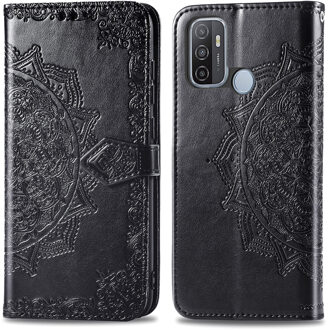 Imoshion Mandala Booktype Oppo A53 / Oppo A53s hoesje - Zwart