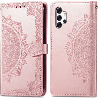 Imoshion Mandala Booktype Samsung Galaxy A32 (4G) hoesje - Rosé Goud