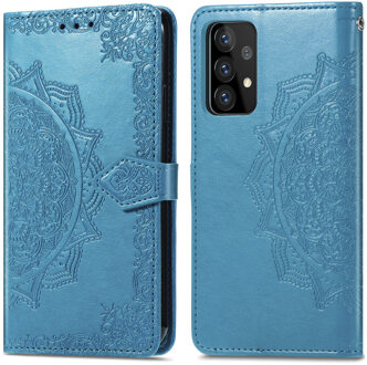 Imoshion Mandala Booktype Samsung Galaxy A52 hoesje - Turquoise