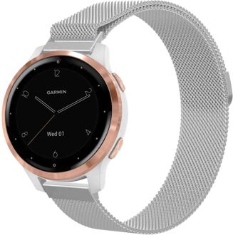 Imoshion Milanees magnetisch bandje - Universeel 18 mm aansluiting - Zilver - One size