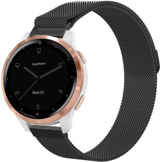 Imoshion Milanees magnetisch bandje - Universeel 18 mm aansluiting - Zwart - One size