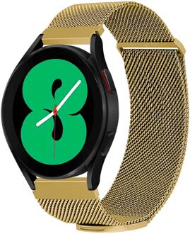 Imoshion Milanees magnetisch bandje - Universeel 20 mm aansluiting - Maat M - Goud - Medium