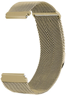 Imoshion Milanees magnetisch bandje - Universeel 20 mm aansluiting - Maat S - Champagne Gold Goud - Small
