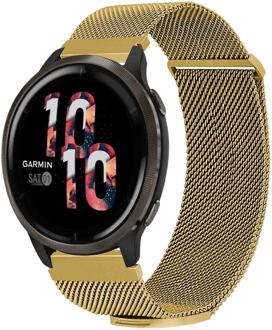 Imoshion Milanees magnetisch bandje - Universeel 22 mm aansluiting - Maat M - Goud - Medium