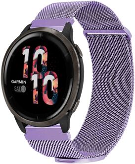 Imoshion Milanees magnetisch bandje - Universeel 22 mm aansluiting - Maat M - Paars - Medium