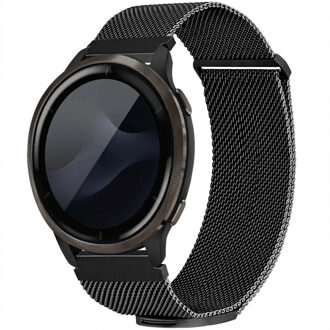 Imoshion Milanees magnetisch bandje - Universeel 22 mm aansluiting - Maat M - Zwart - Medium