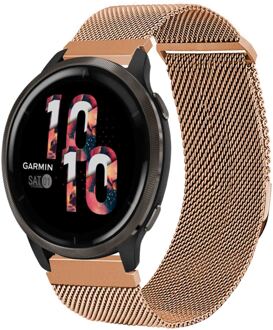 Imoshion Milanees magnetisch bandje - Universeel 22 mm aansluiting - Maat S - Rosé Goud - Small