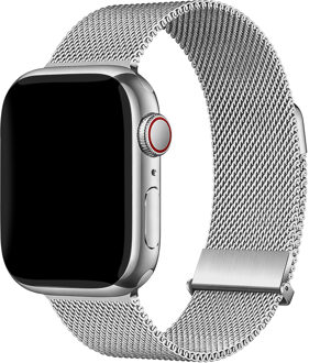 Imoshion Milanees magnetisch bandje voor de Apple Watch | 38/40/41/42 mm - Zilver - 42 mm