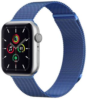 Imoshion Milanees magnetisch bandje voor de Apple Watch Series 1 - 9 / SE (38/40/41 mm) | Series 10 / 11 (42 mm) - Maat S - Blauw - 41 mm