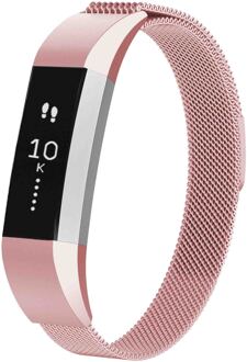 Imoshion Milanees magnetisch bandje voor de Fitbit Alta (HR) - Maat S - Roze - Small