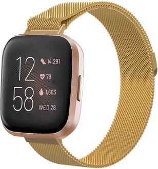 Imoshion Milanees magnetisch bandje voor de Fitbit Versa 2 / Versa Lite - Goud - One size