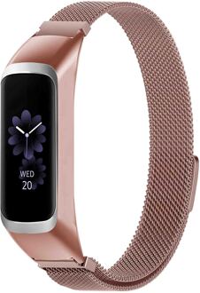 Imoshion Milanees magnetisch bandje voor de Samsung Galaxy Fit 2 - Roze - One size