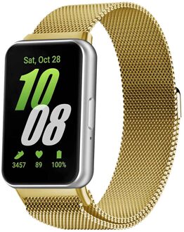 Imoshion Milanees magnetisch bandje voor de Samsung Galaxy Fit 3 - Goud - One size